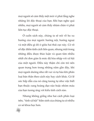 cô độc hướng ngoại hay bình thản hướng nội