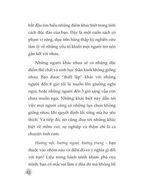 cô độc hướng ngoại hay bình thản hướng nội