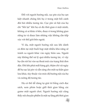 cô độc hướng ngoại hay bình thản hướng nội