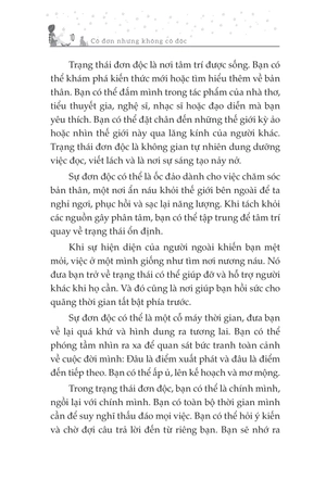 cô đơn nhưng không cô độc - hạnh phúc luôn bên ta