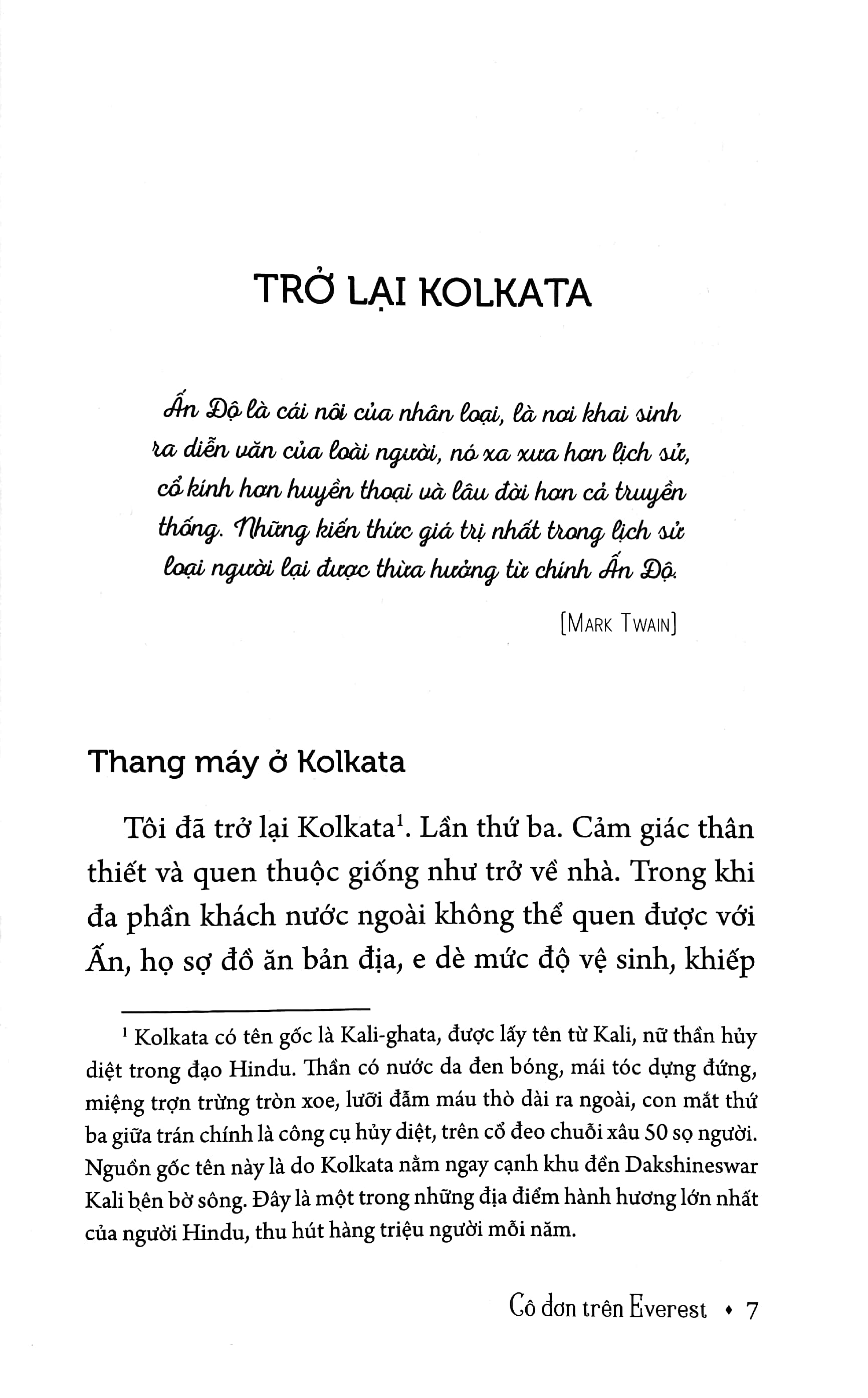 cô đơn trên everest