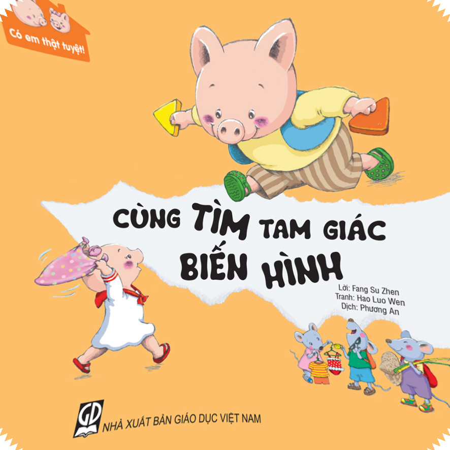 có em thật tuyệt - cùng tìm tam giác biến hình