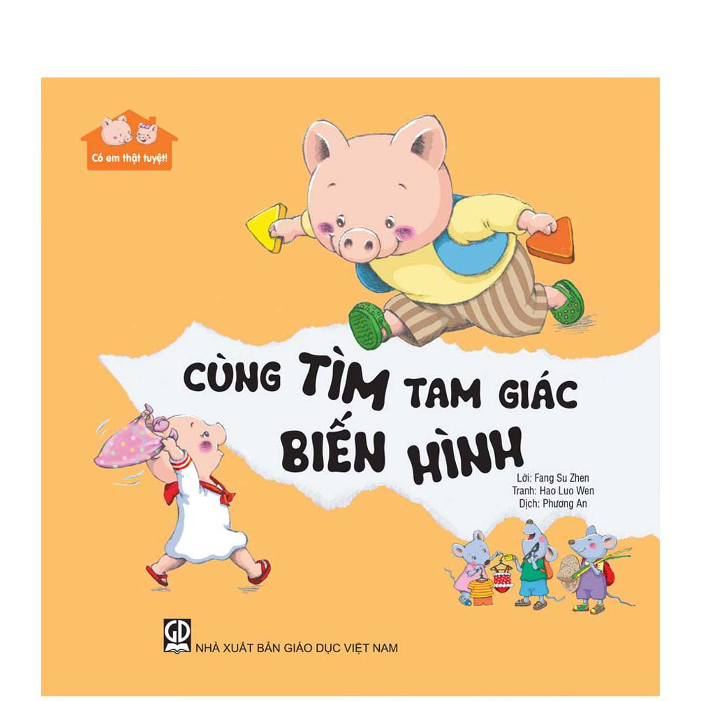 có em thật tuyệt - cùng tìm tam giác biến hình