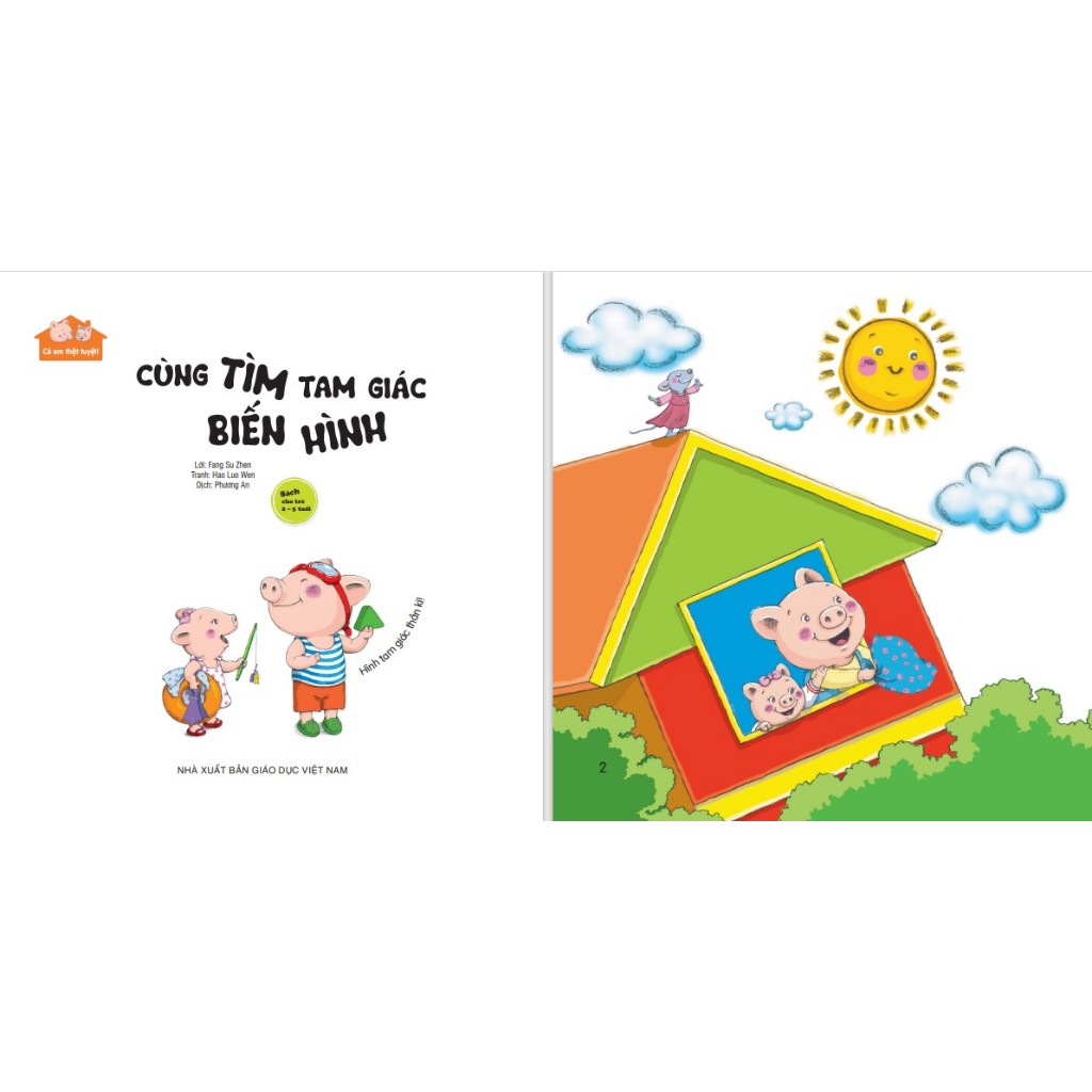 có em thật tuyệt - cùng tìm tam giác biến hình