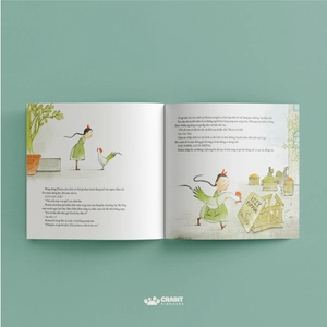 cô gà mái của bác izzy pippik - bìa cứng