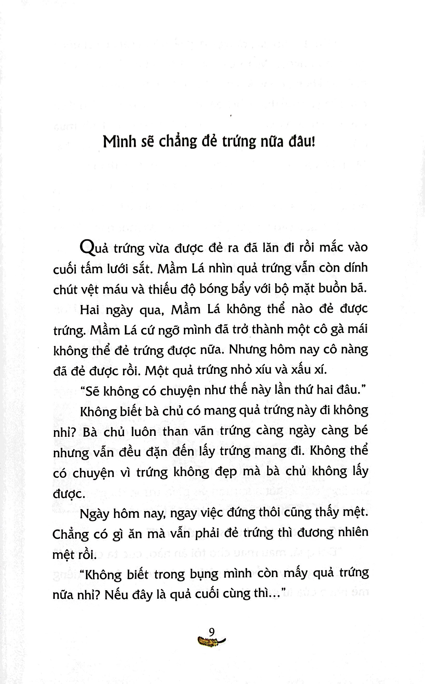 cô gà mái xổng chuồng