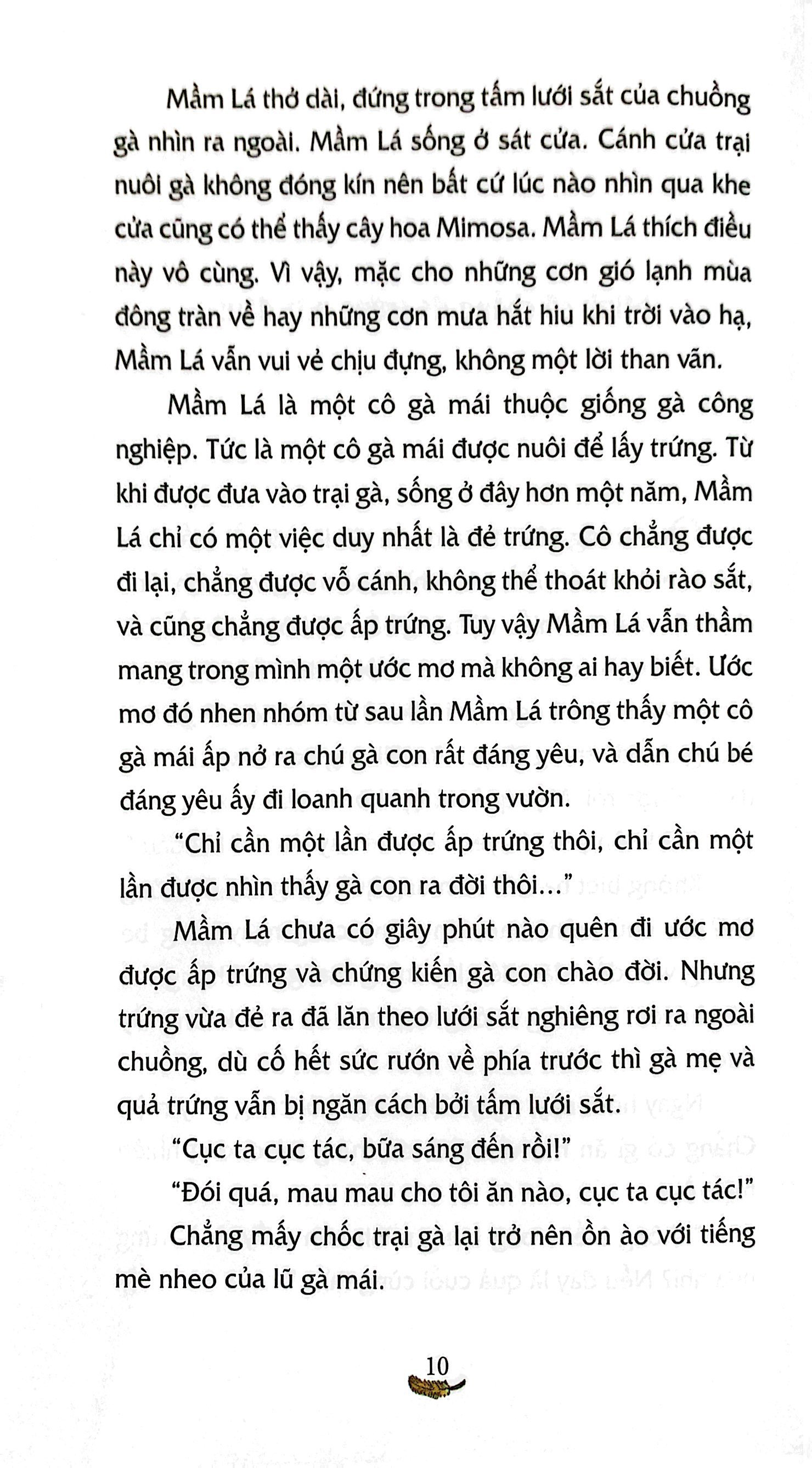 cô gà mái xổng chuồng