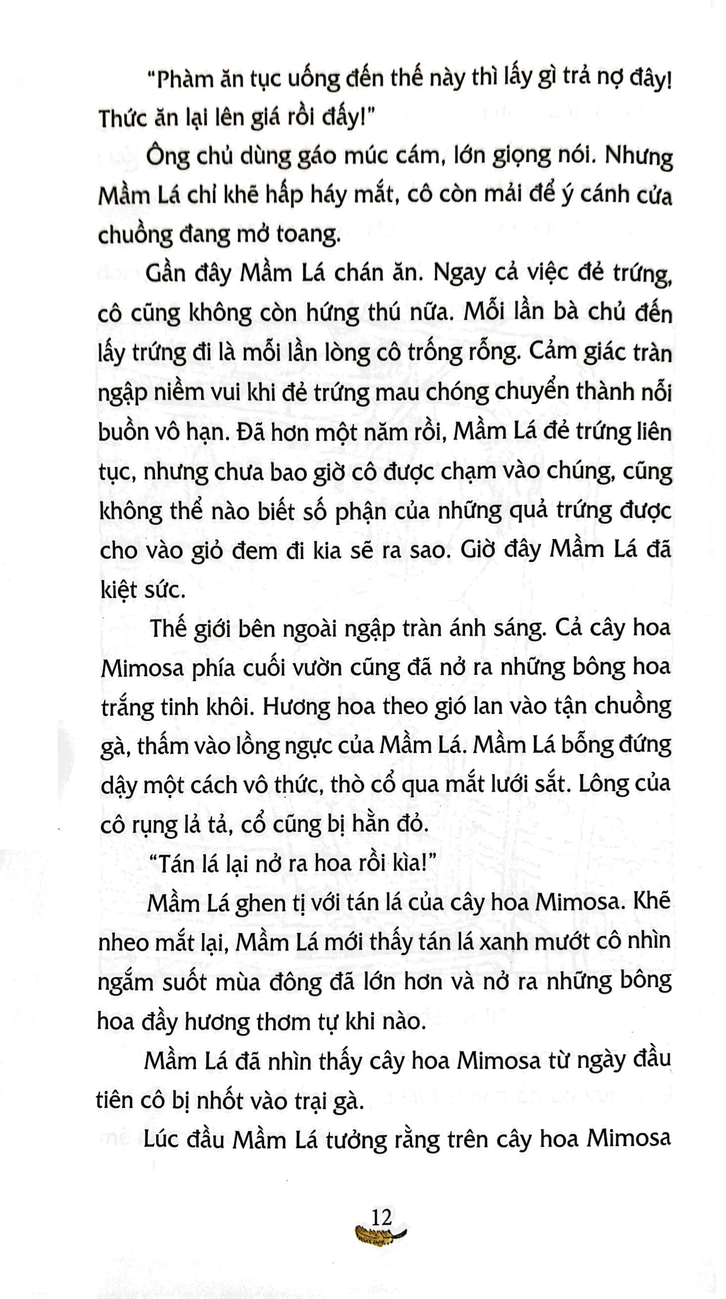 cô gà mái xổng chuồng