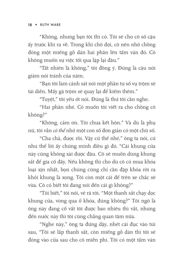 cô gái trong cabin số 10