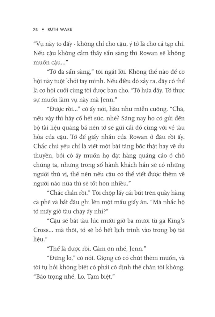 cô gái trong cabin số 10