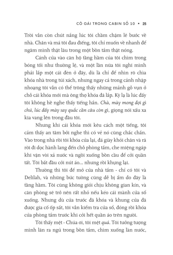 cô gái trong cabin số 10