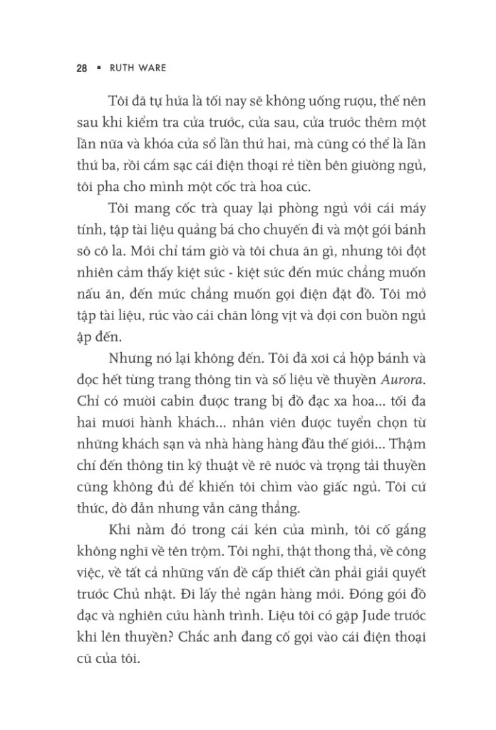 cô gái trong cabin số 10