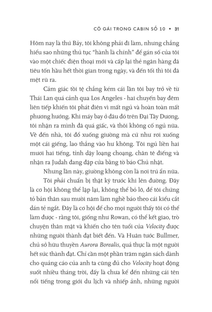 cô gái trong cabin số 10