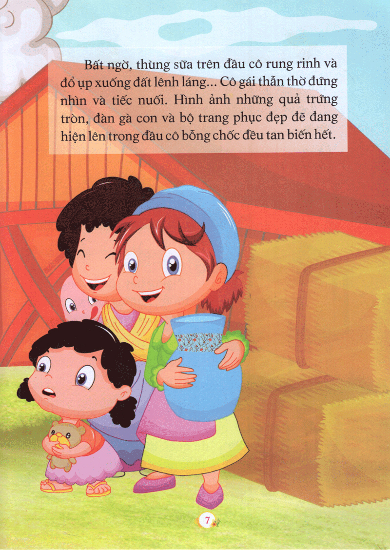 cô gái vắt sữa - những câu chuyện giáo dục