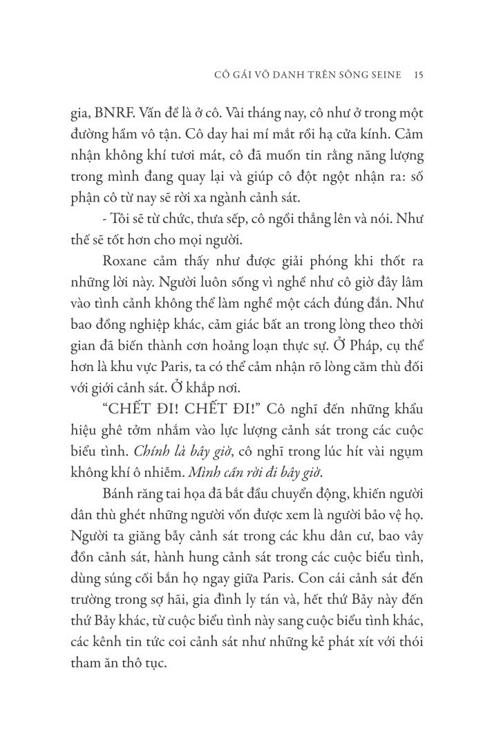 cô gái vô danh trên sông seine