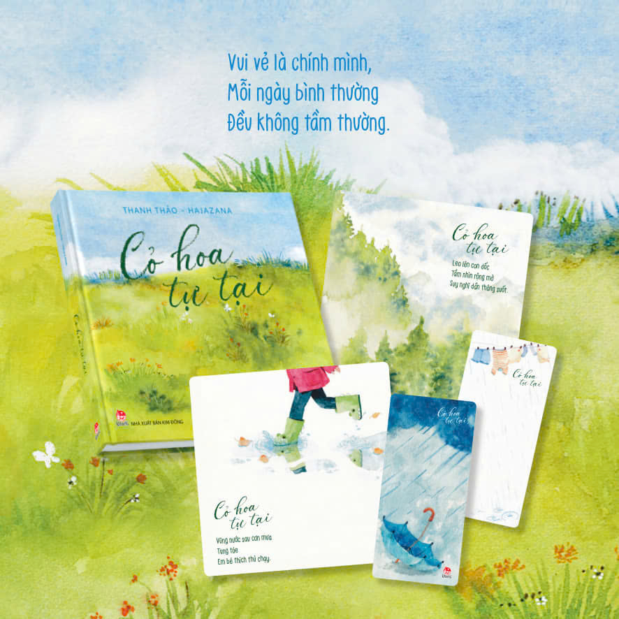 cỏ hoa tự tại - bìa cứng