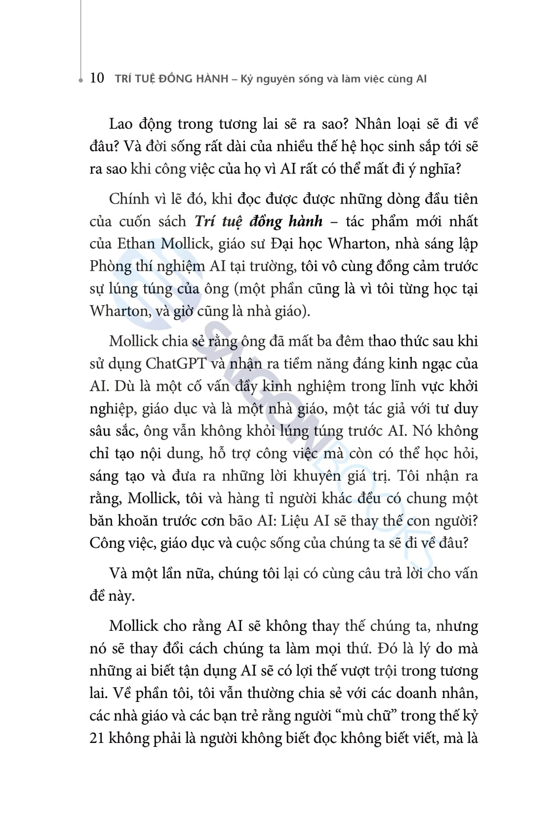 co-intelligence - trí tuệ đồng hành - kỷ nguyên sống và làm việc cùng ai