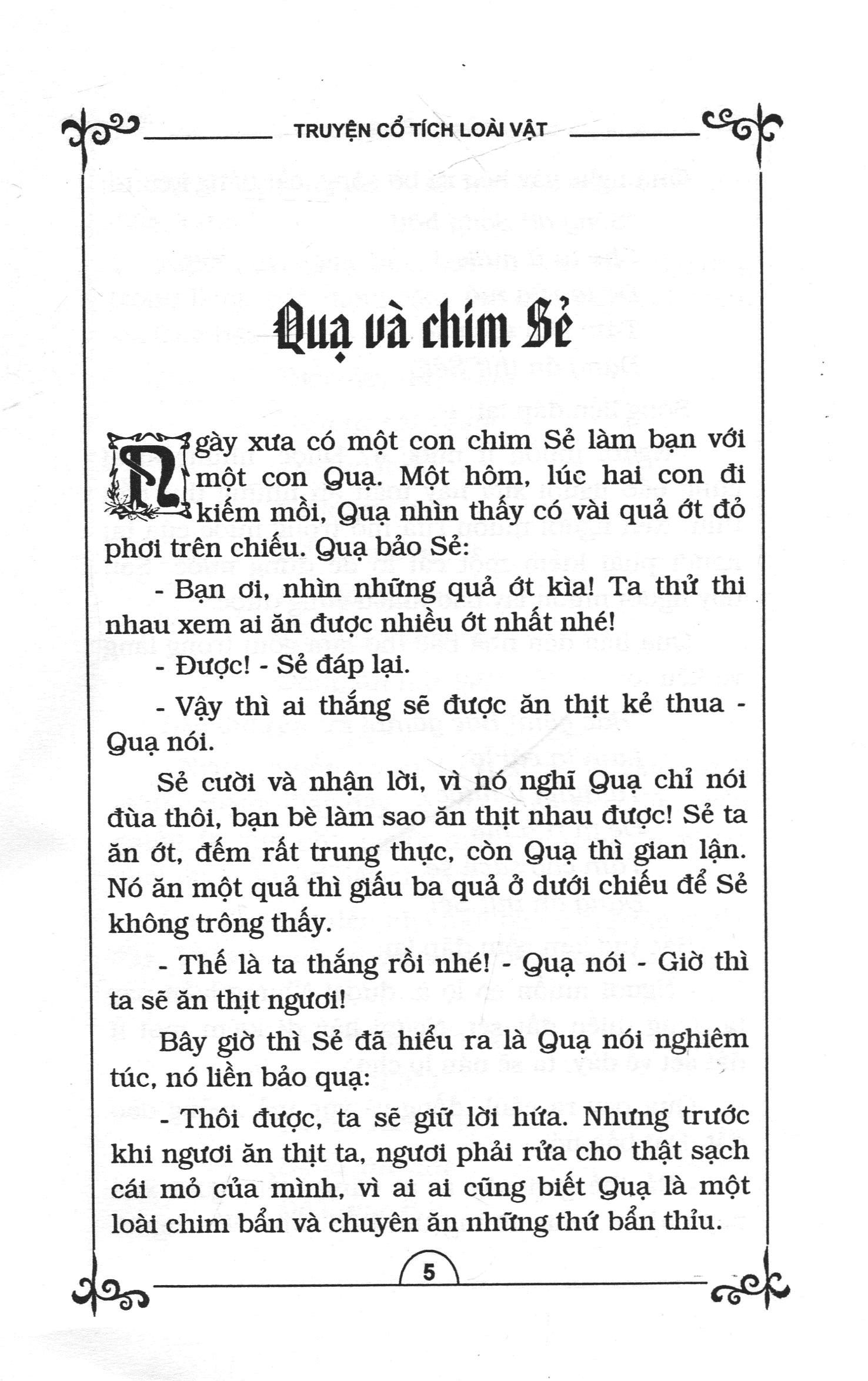 cô kể bé nghe - truyện cổ tích về loài vật (kèm cd)