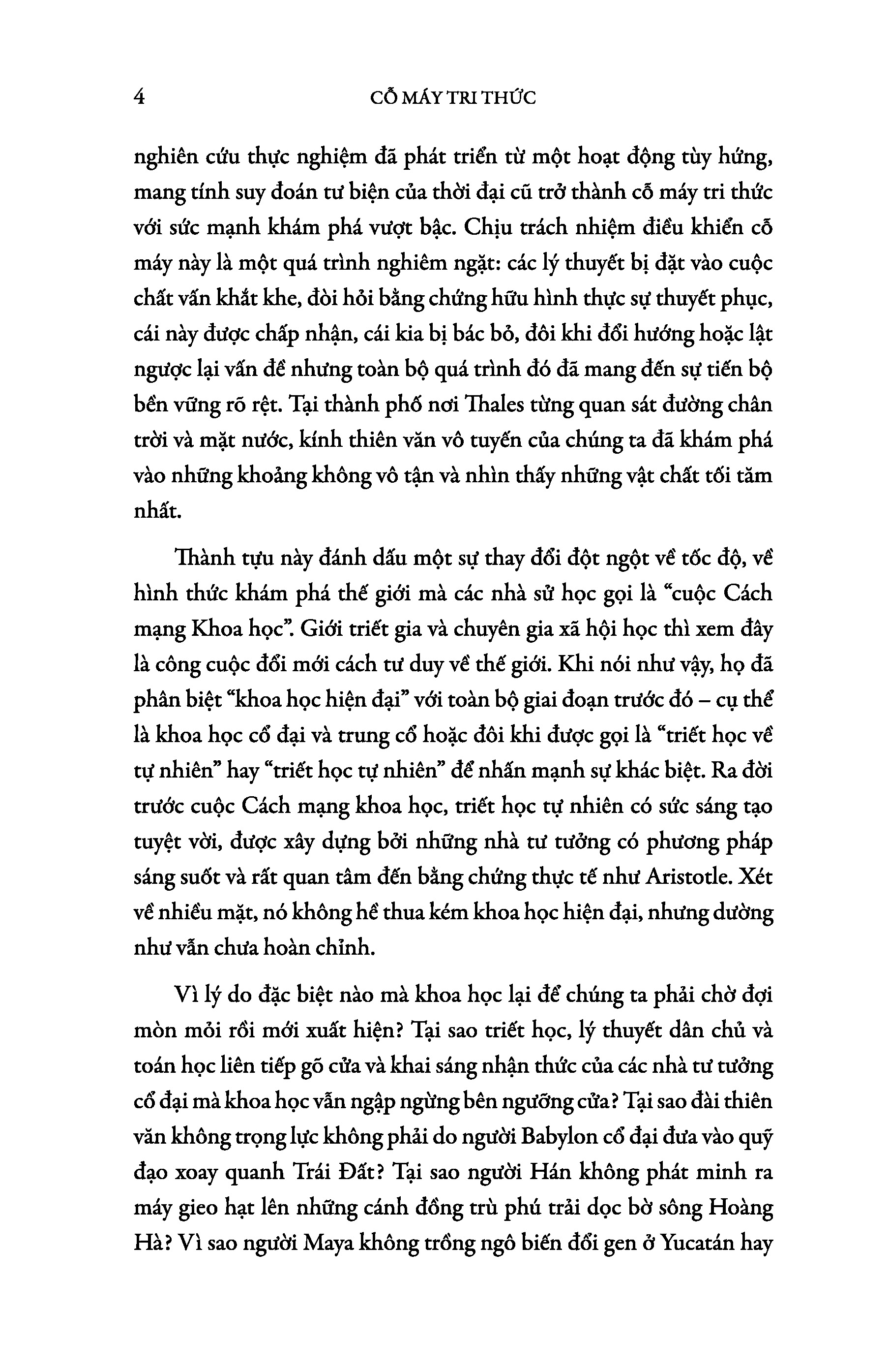 cỗ máy tri thức - tính phi lý đã tạo nên khoa học hiện đại như thế nào?