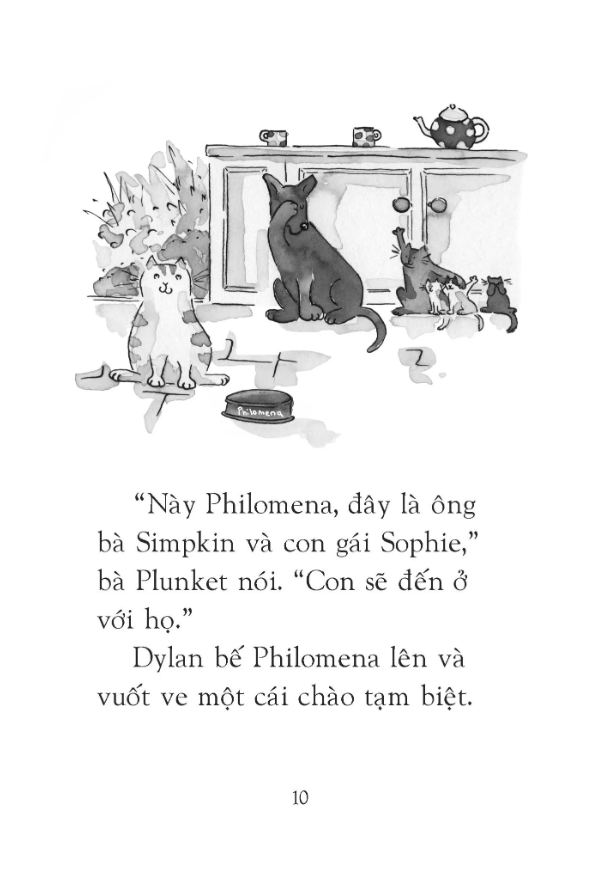 cô mèo tưởng mình là chó