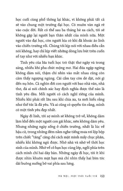 có một hà nội trong tôi