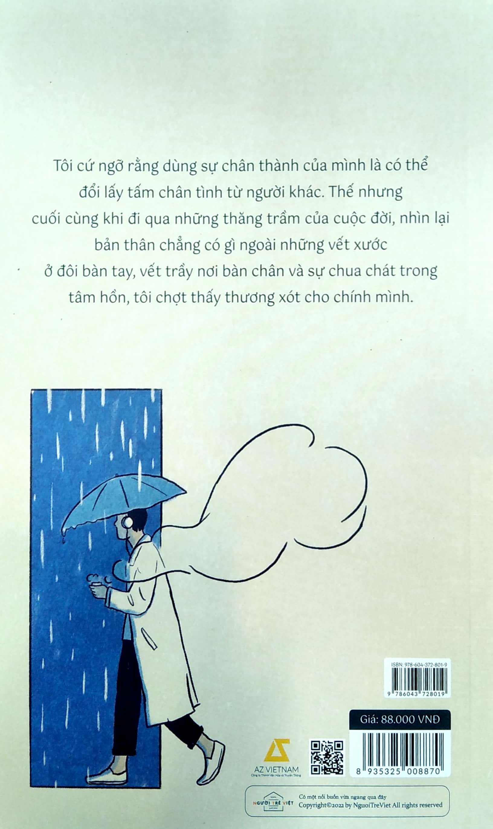 có một nỗi buồn vừa ngang qua đây