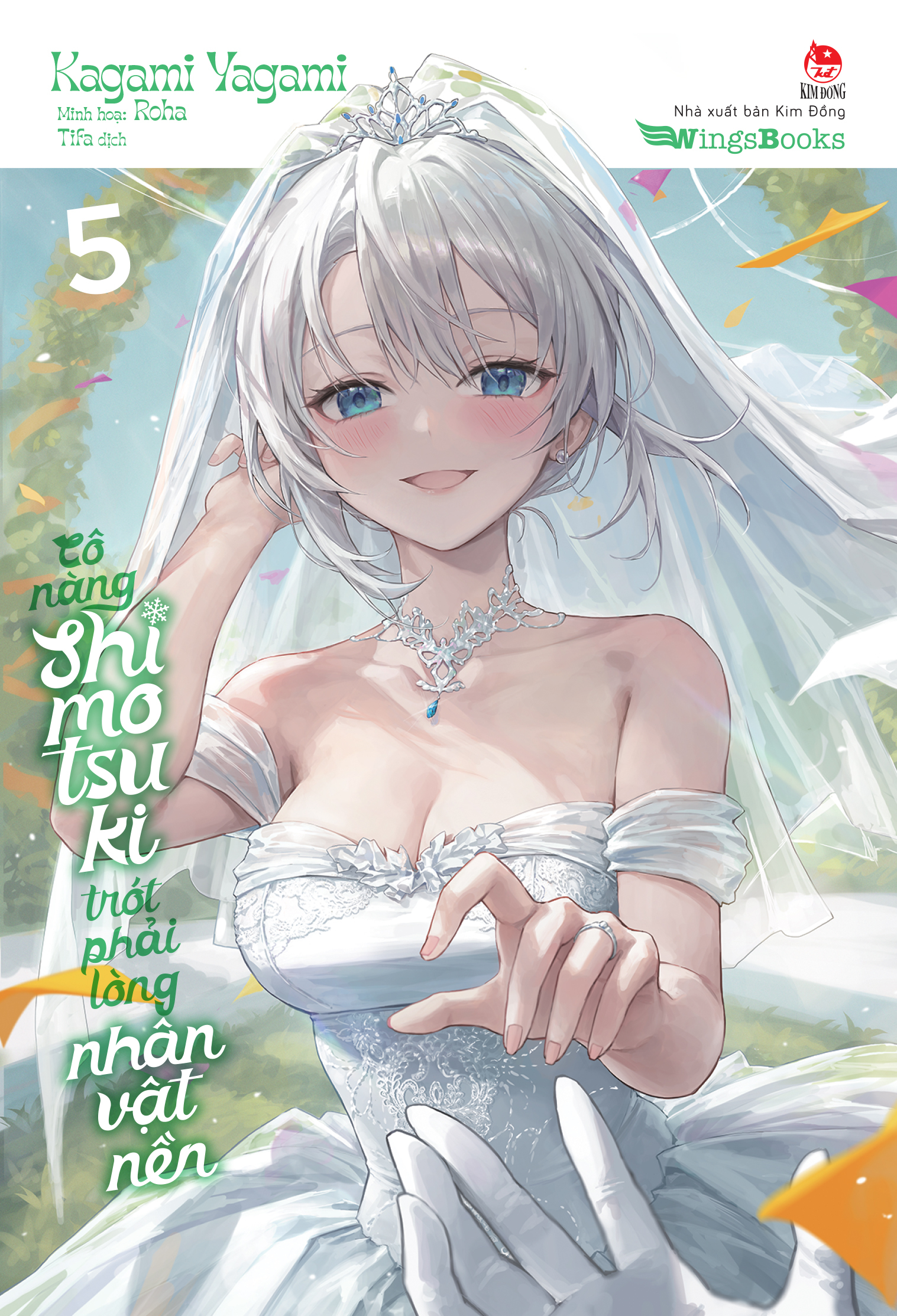 cô nàng shimotsuki trót phải lòng nhân vật nền - tập 5 - tặng kèm bookmark