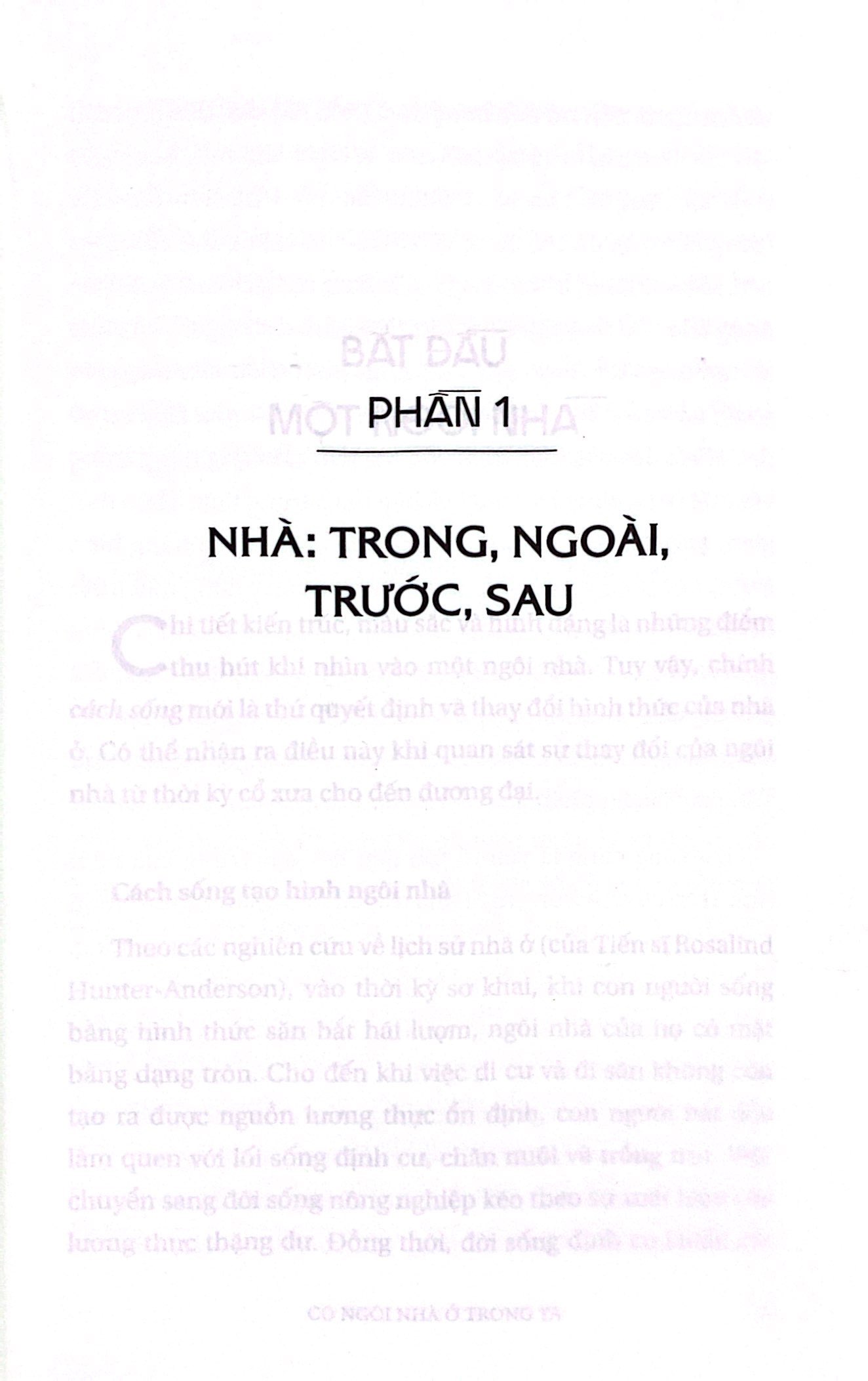 có ngôi nhà ở trong ta