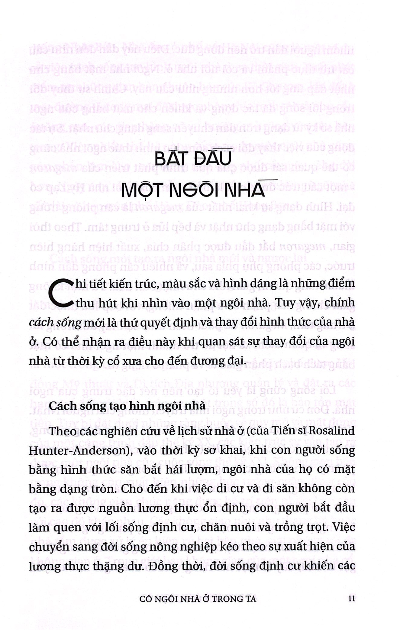 có ngôi nhà ở trong ta