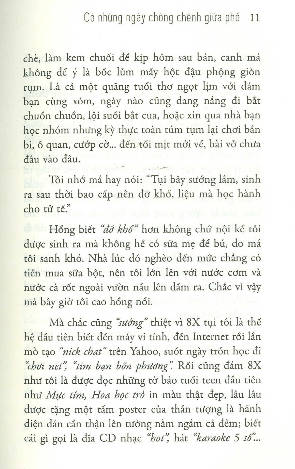 Có Những Ngày Chông Chênh Giữa Phố (Tái Bản 2023)