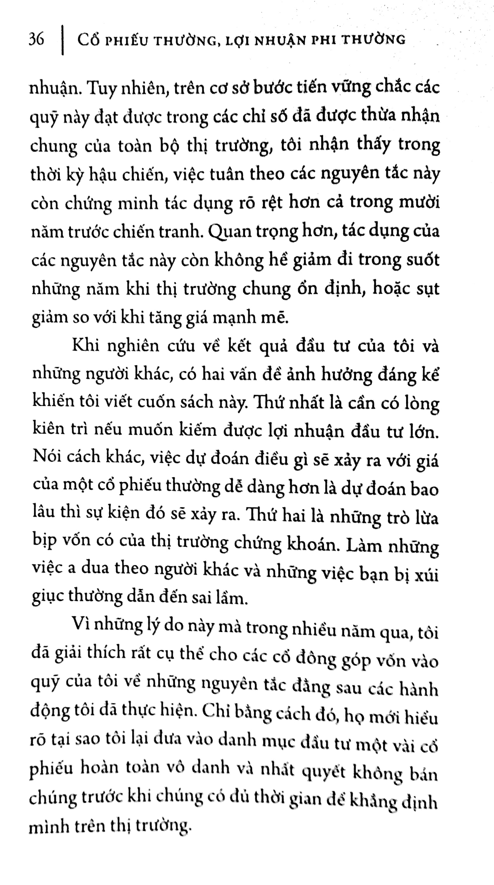 cổ phiếu thường lợi nhuận phi thường (tái bản)