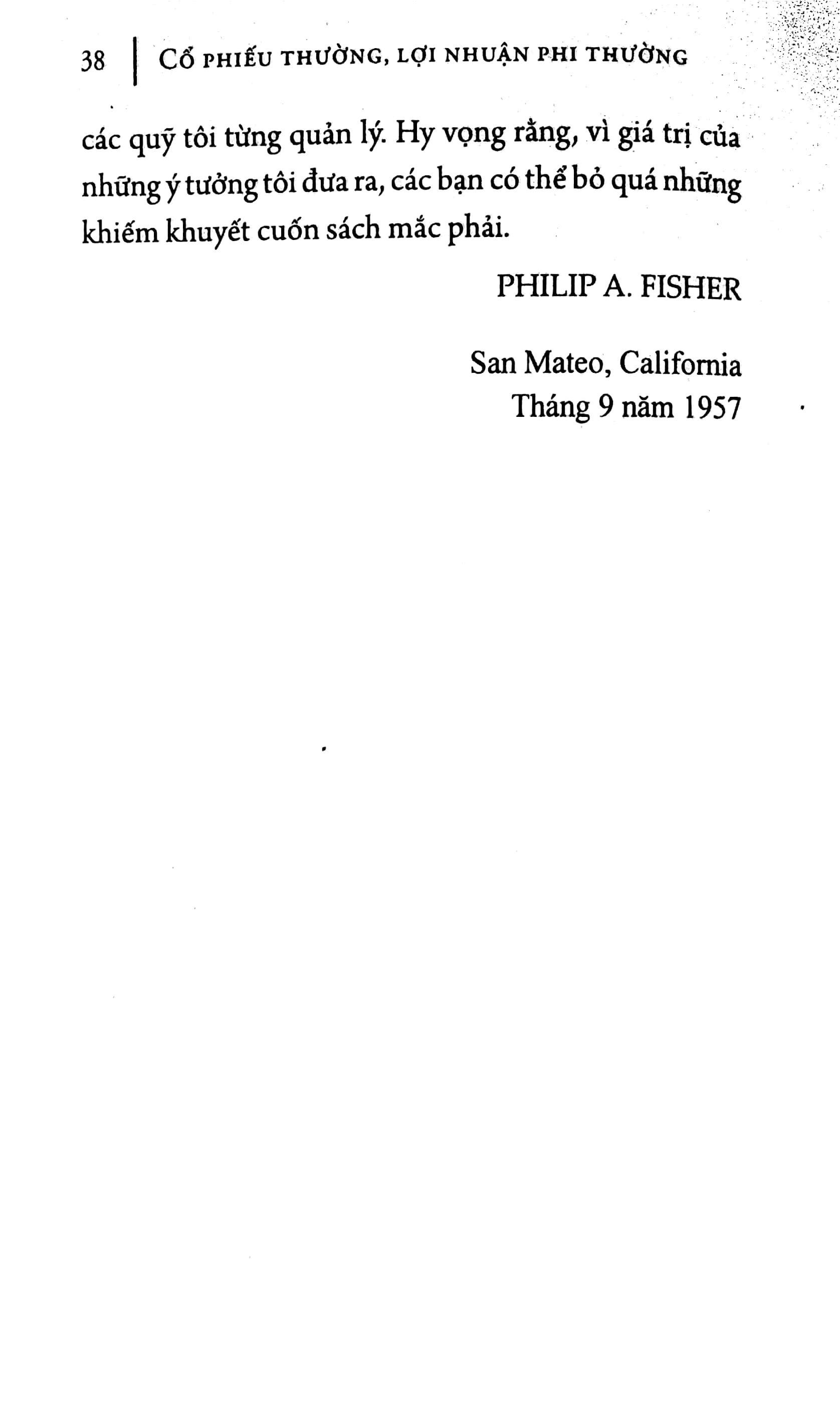 cổ phiếu thường lợi nhuận phi thường (tái bản)