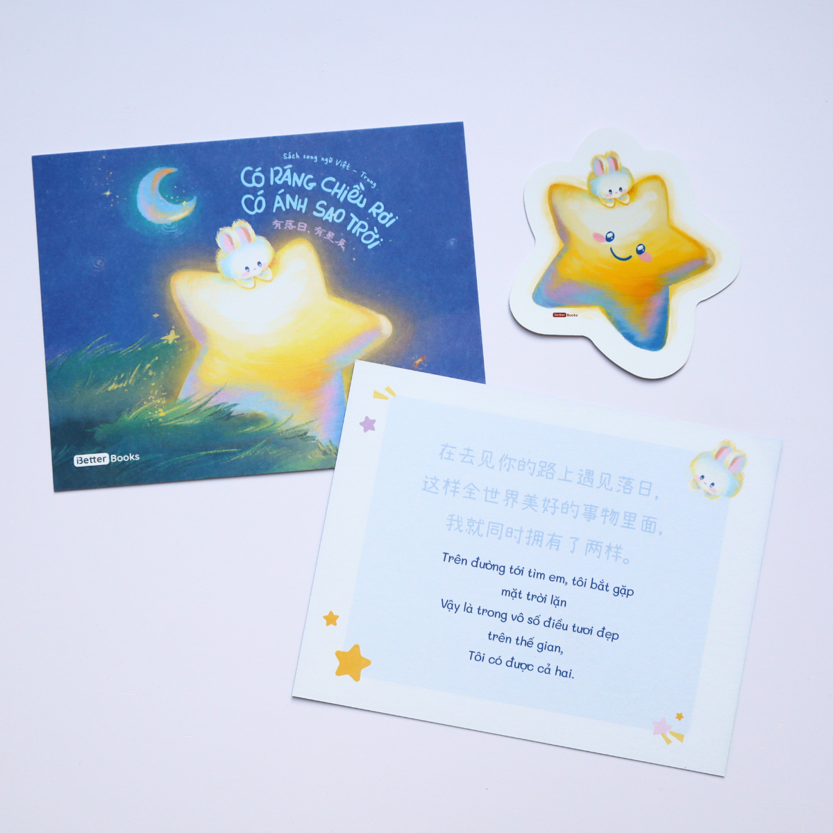 Co Rang Chieu Roi - Co Anh Sao Troi - Tang Kem Bookmark + Postcard