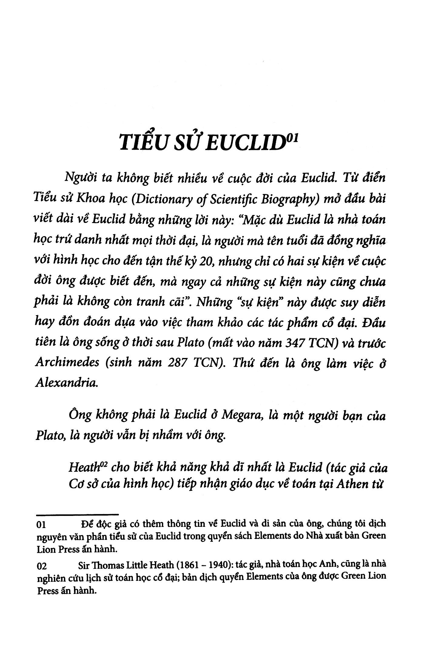 cơ sở của hình học (tái bản 2020)