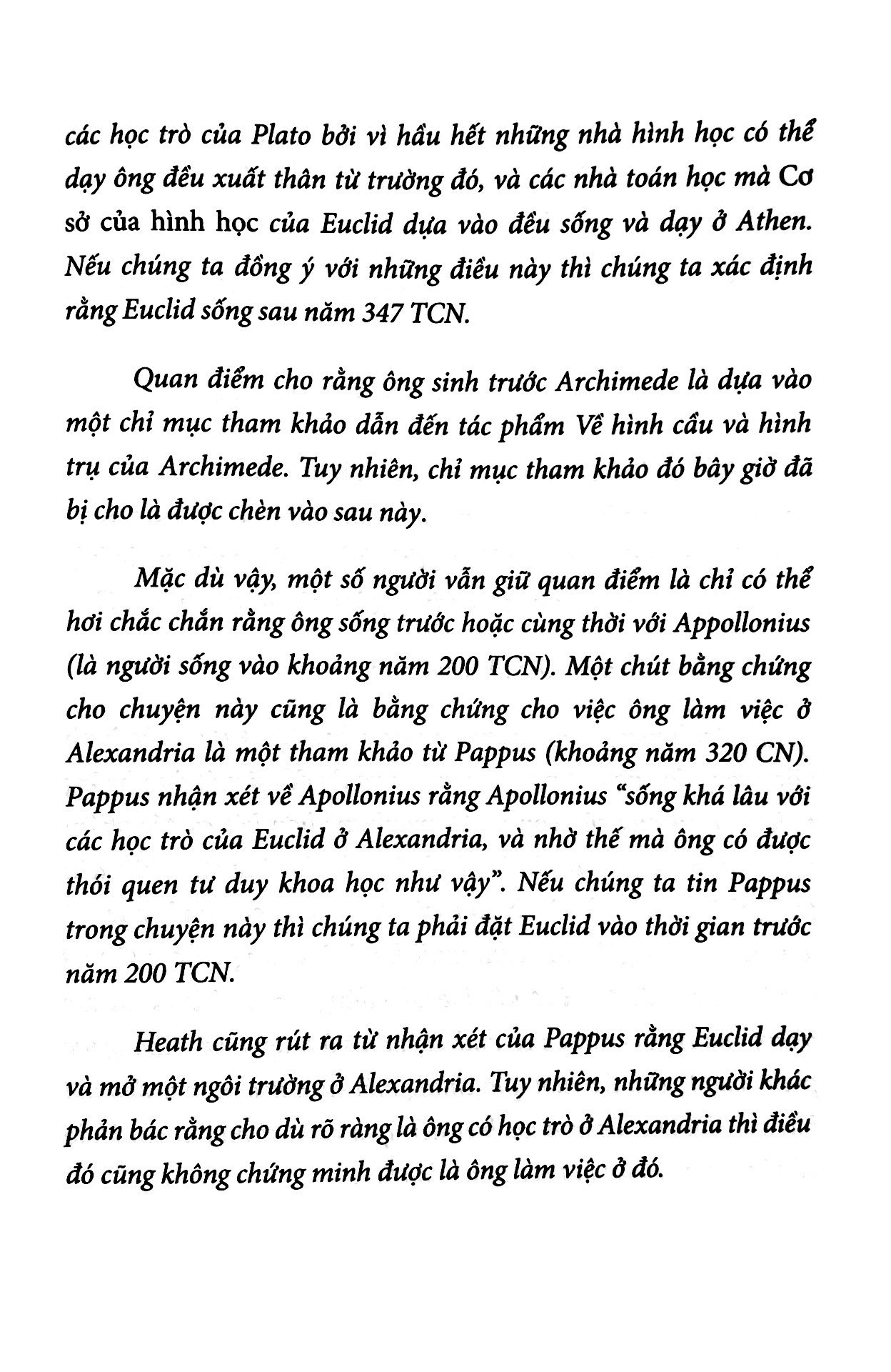 cơ sở của hình học (tái bản 2020)