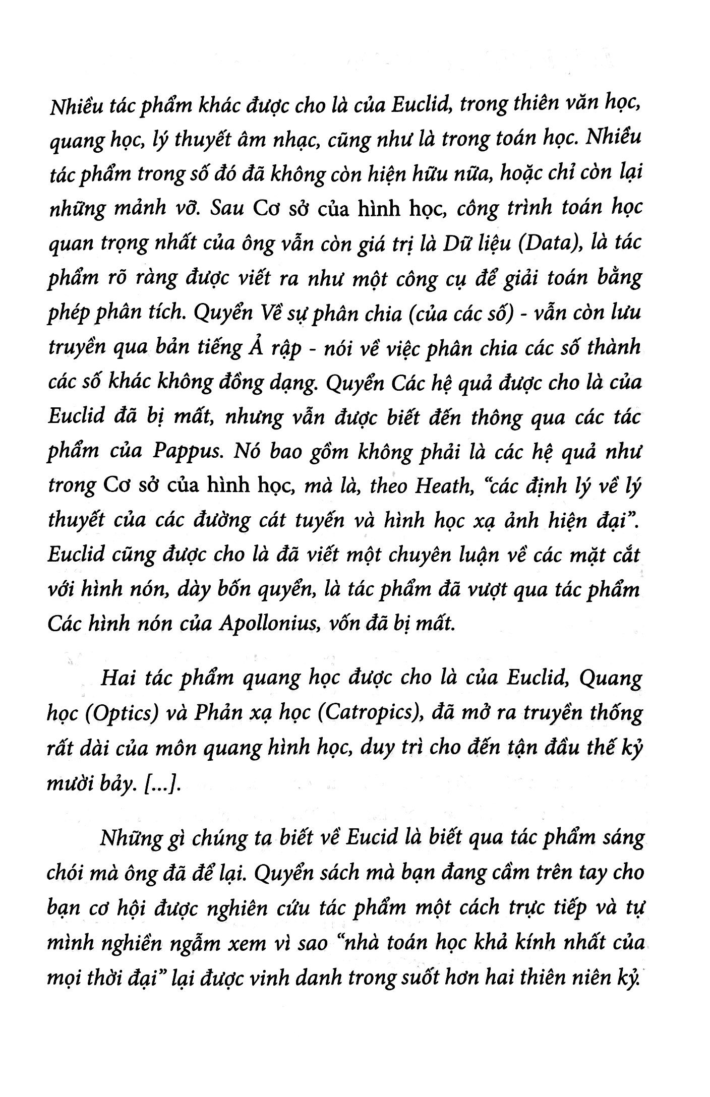 cơ sở của hình học (tái bản 2020)