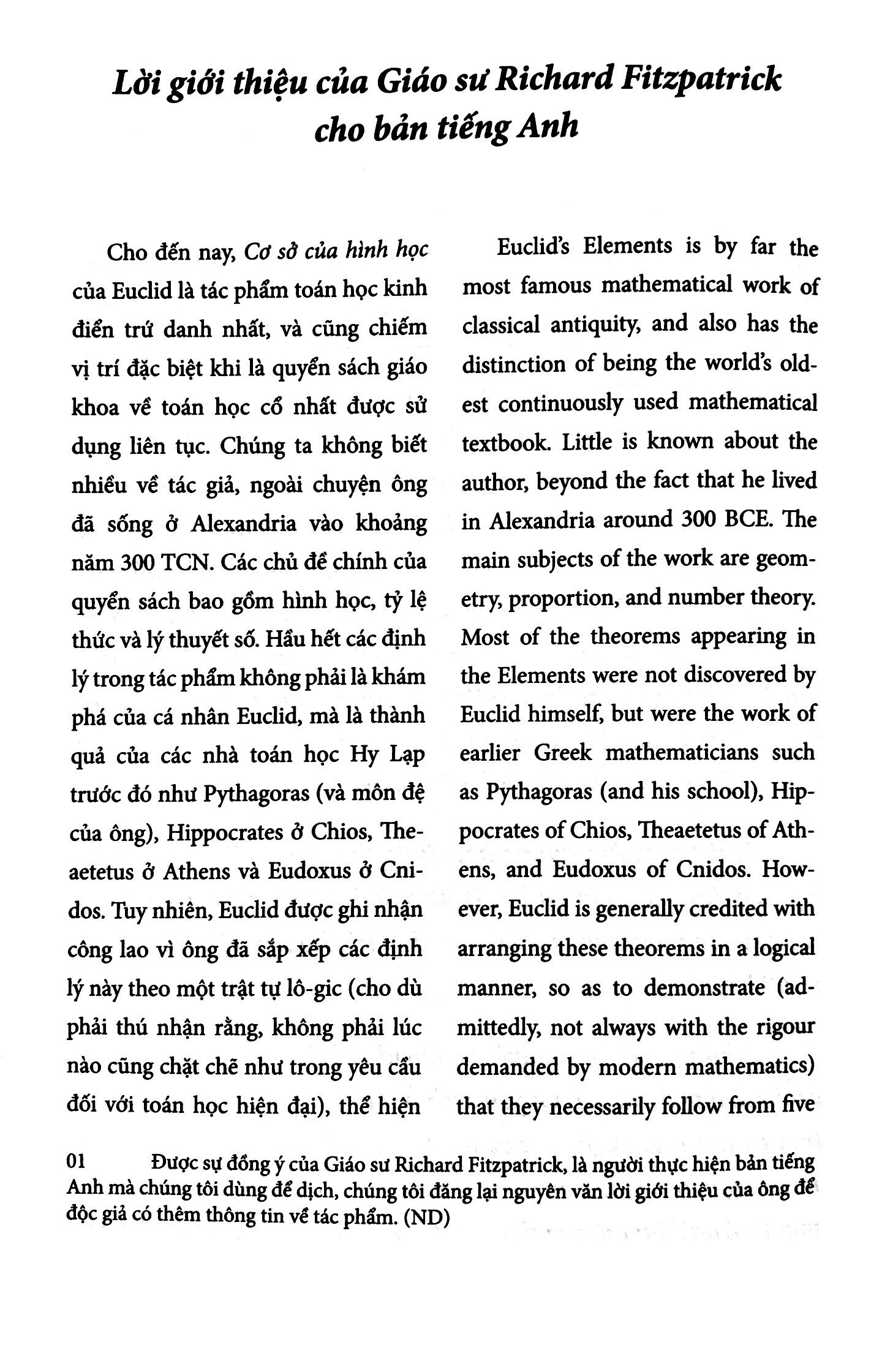 cơ sở của hình học (tái bản 2020)