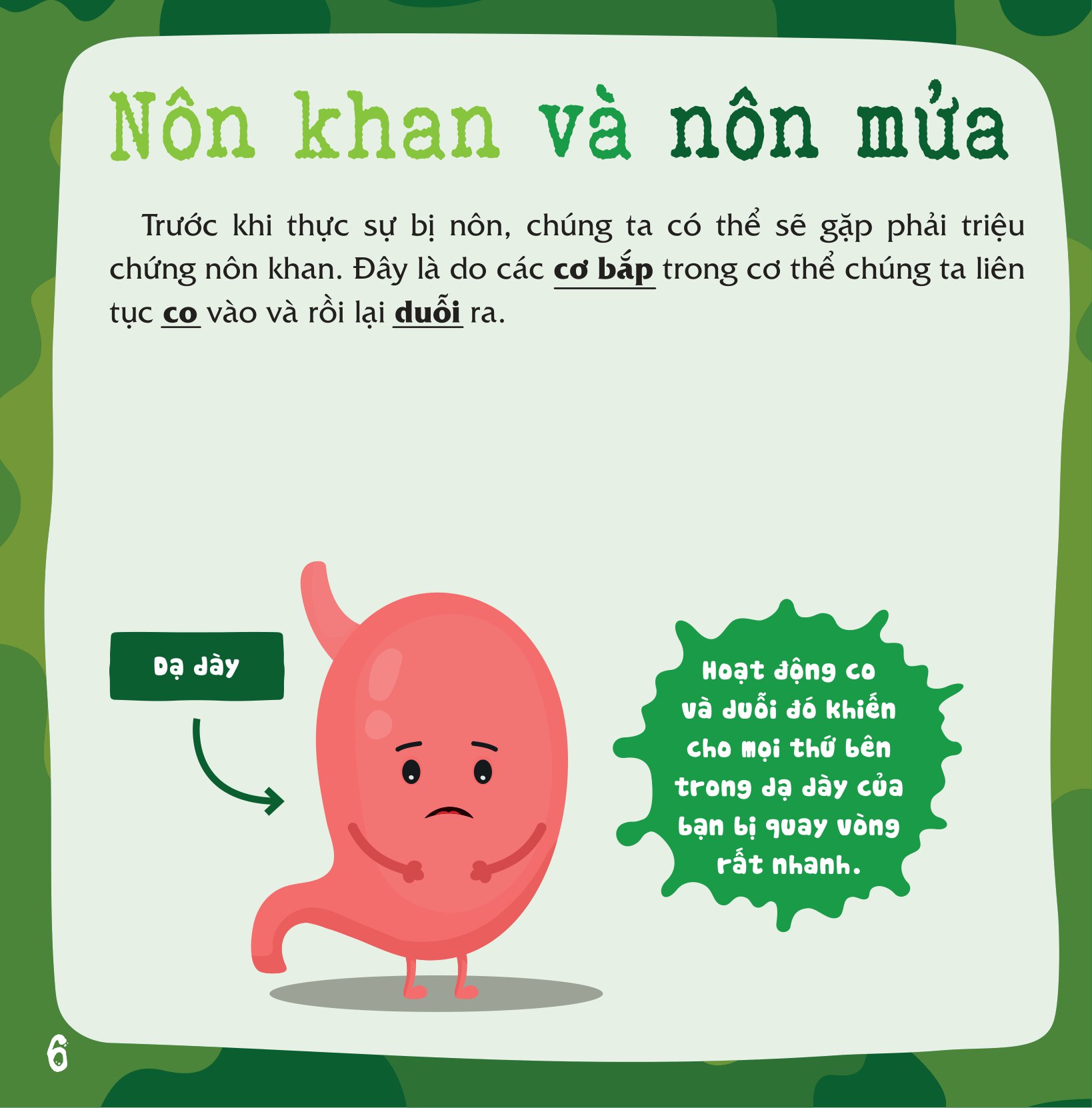 có thể bạn chưa biết - vì sao chúng ta... bị nôn?