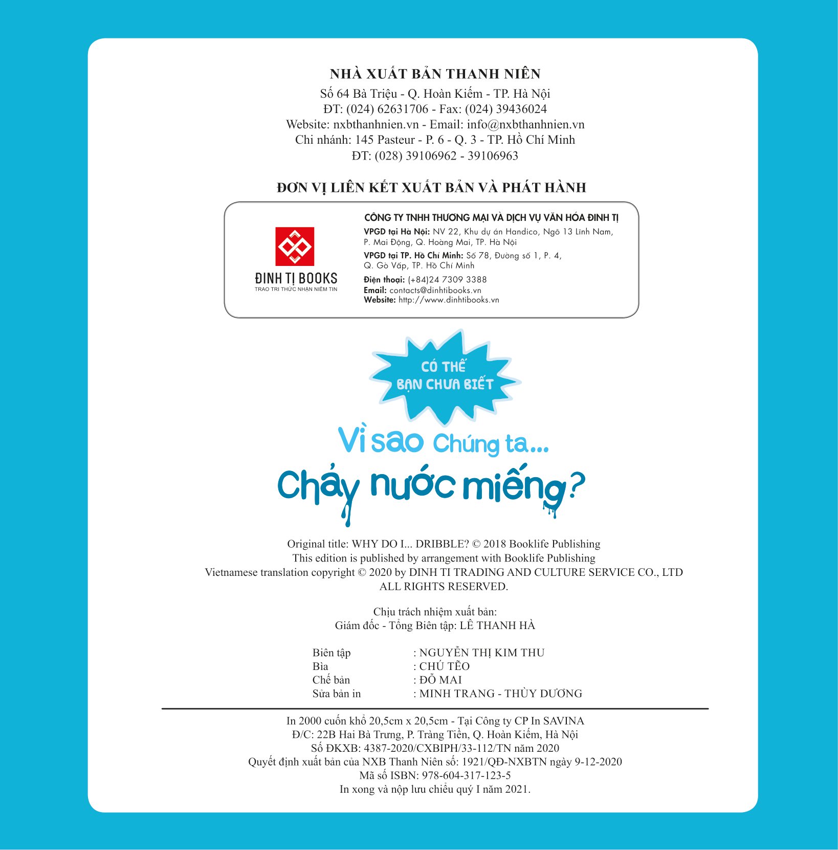 có thể bạn chưa biết - vì sao chúng ta... chảy nước miếng?