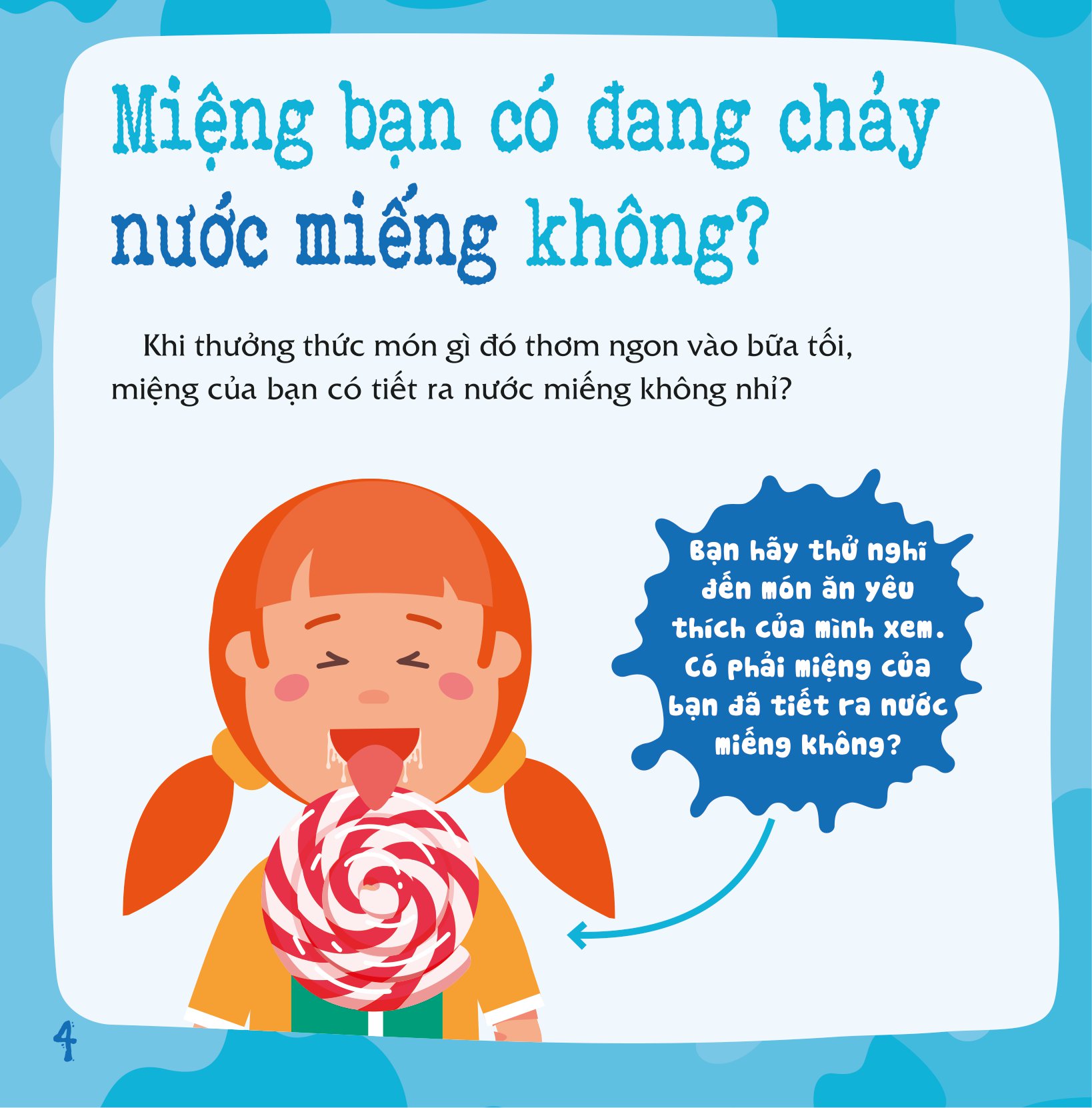 có thể bạn chưa biết - vì sao chúng ta... chảy nước miếng?