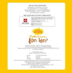 có thể bạn chưa biết - vì sao chúng ta... lớn lên?