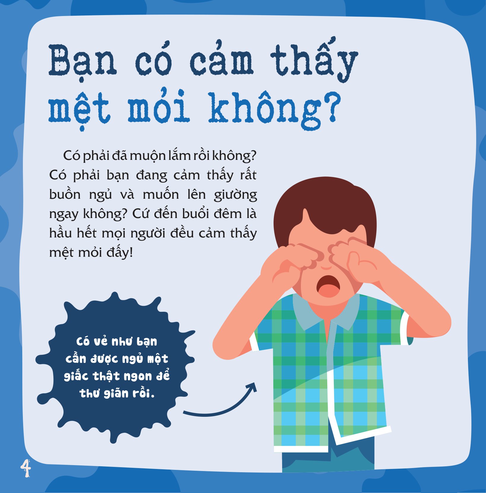 có thể bạn chưa biết - vì sao chúng ta... ngủ?