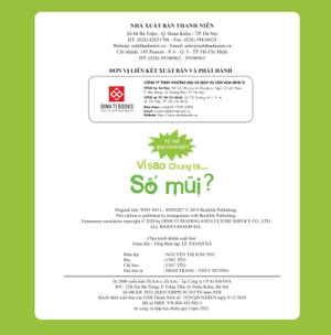 có thể bạn chưa biết - vì sao chúng ta... sổ mũi?