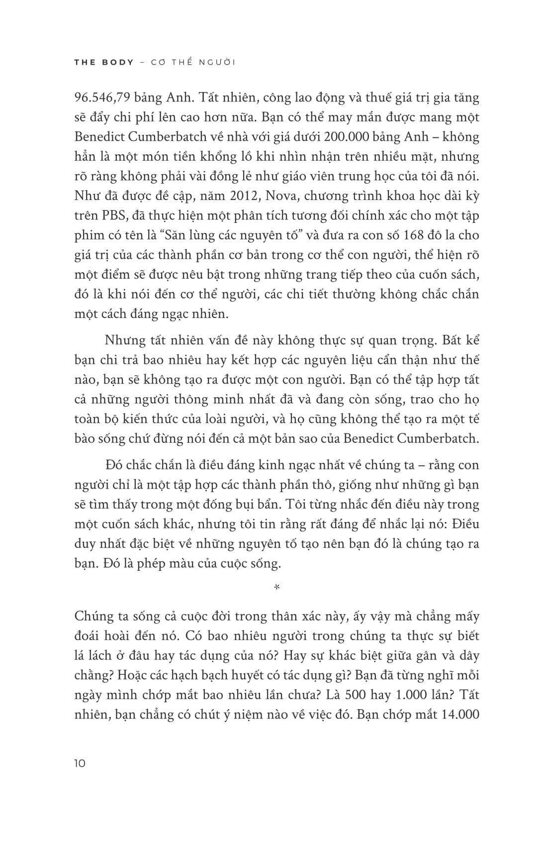 cơ thể người - chuyến du hành đến mọi bộ phận của chúng ta