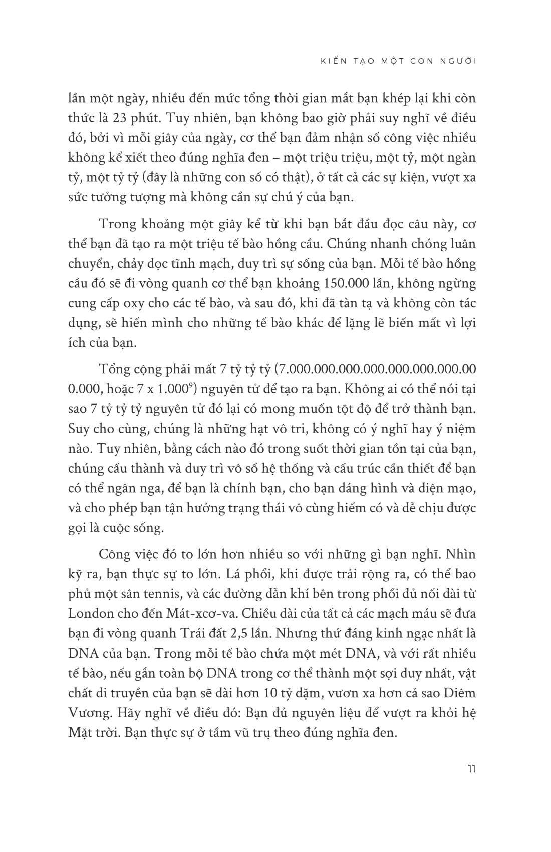 cơ thể người - chuyến du hành đến mọi bộ phận của chúng ta