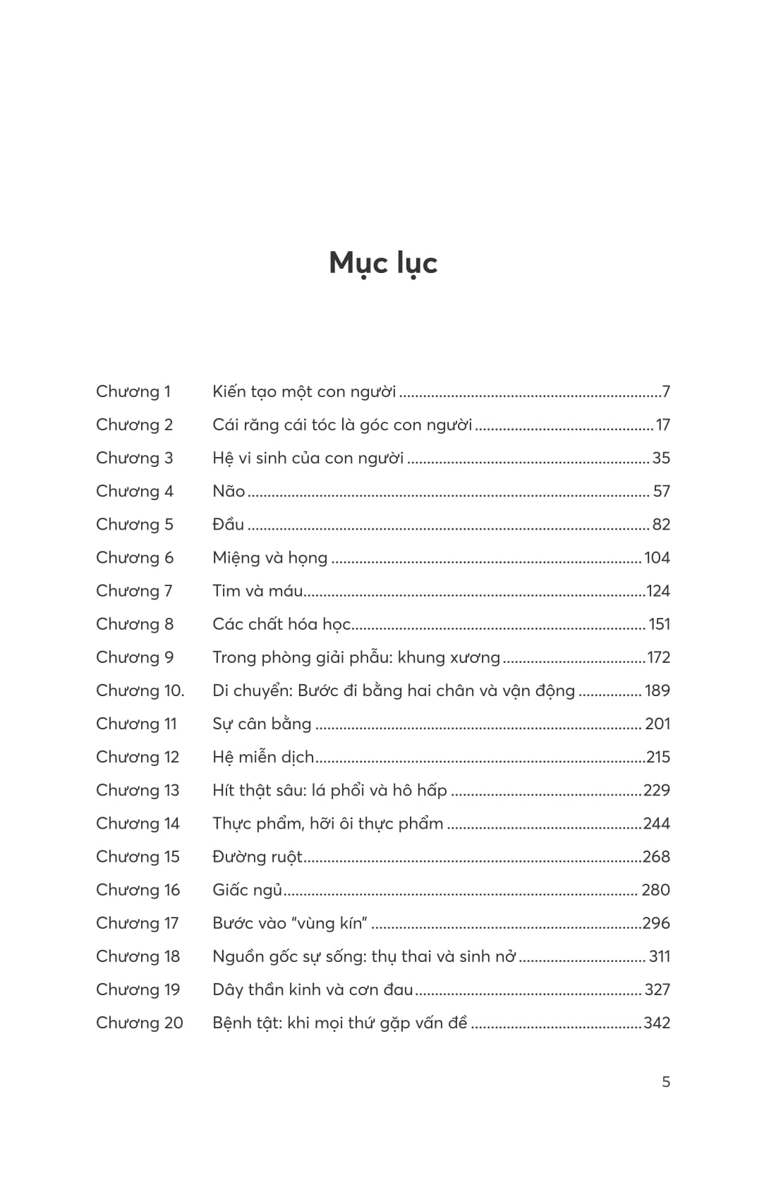 cơ thể người - chuyến du hành đến mọi bộ phận của chúng ta