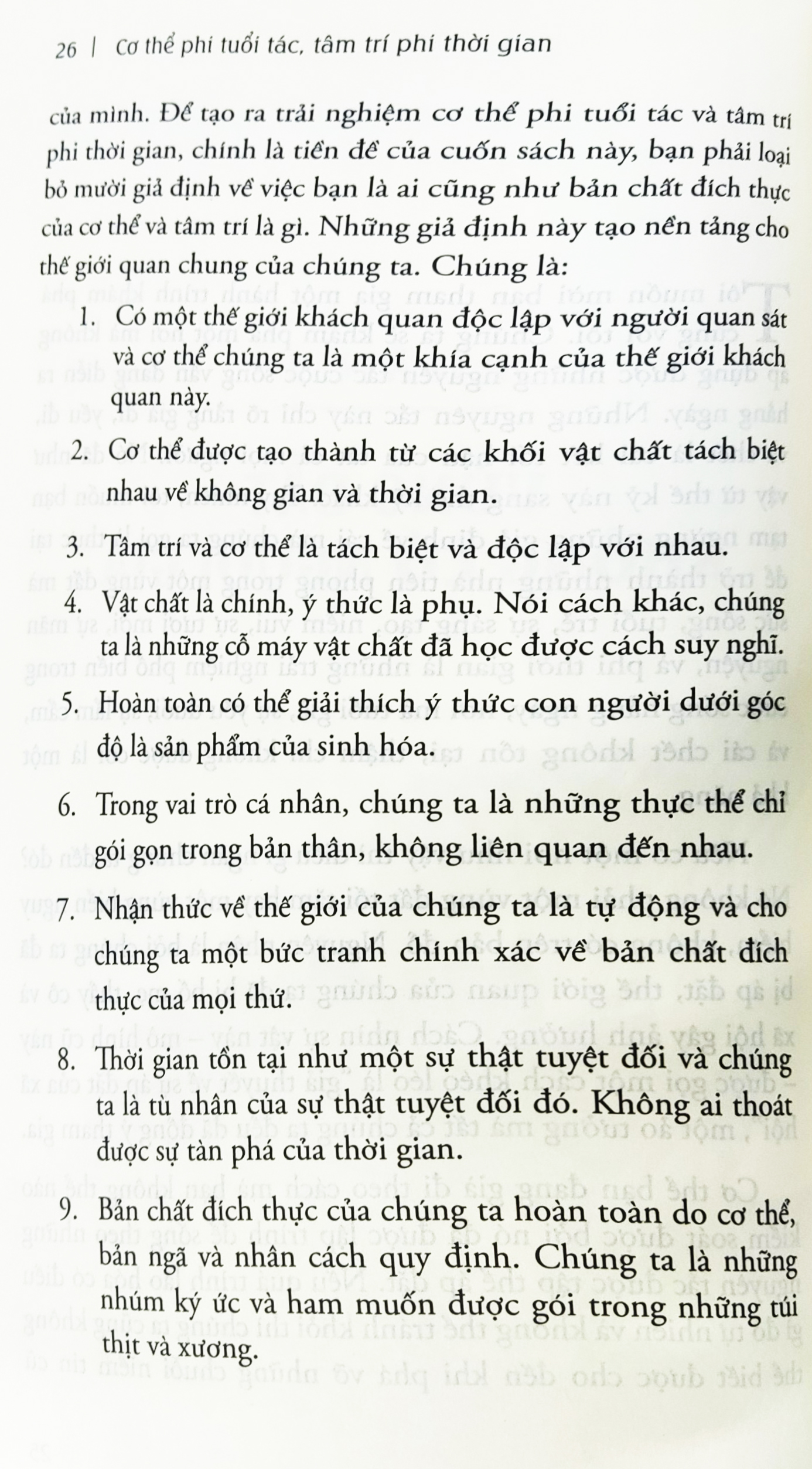cơ thể phi tuổi tác - tâm trí phi thời gian