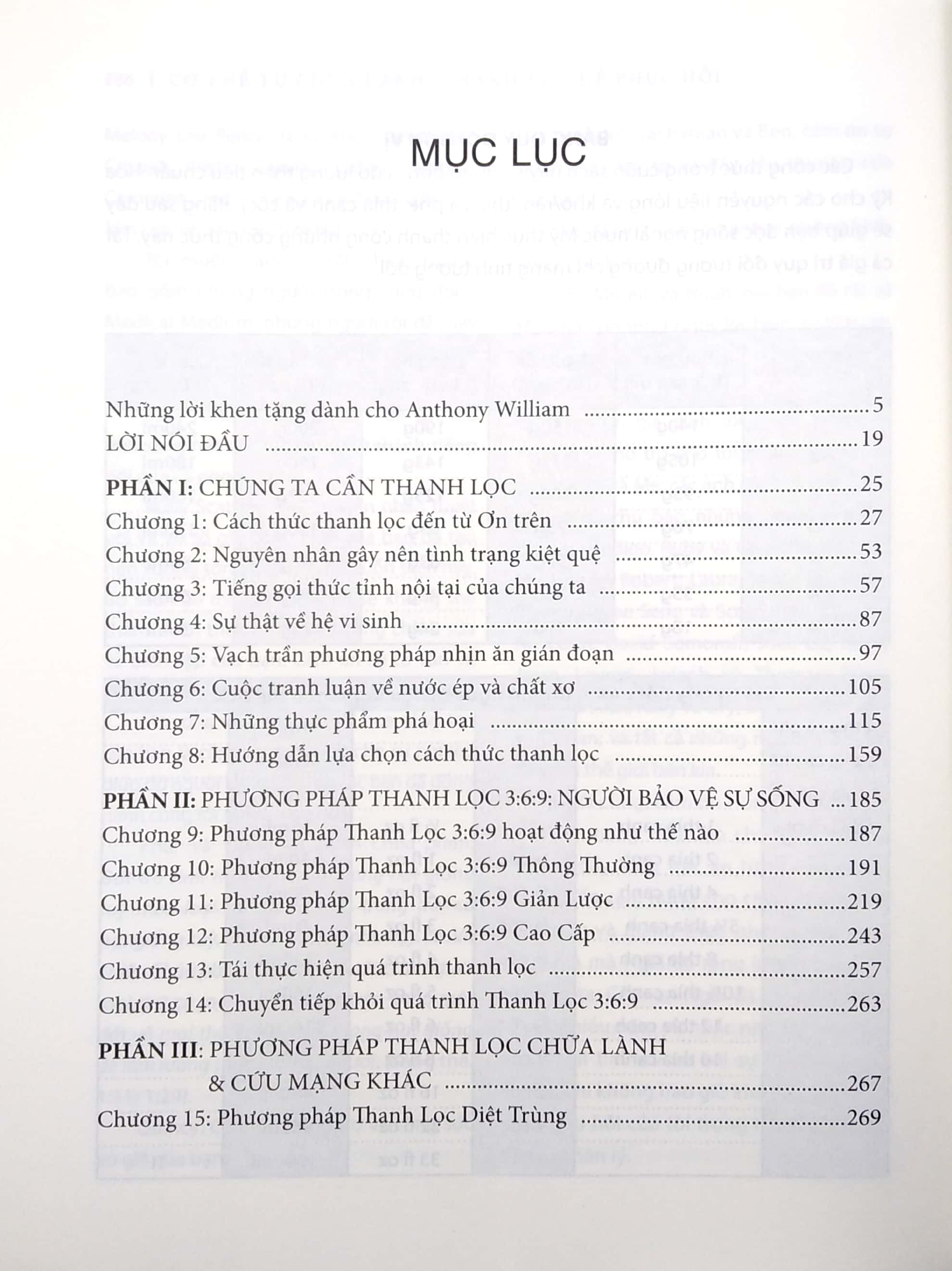 cơ thể tự chữa lành - thanh lọc để phục hồi