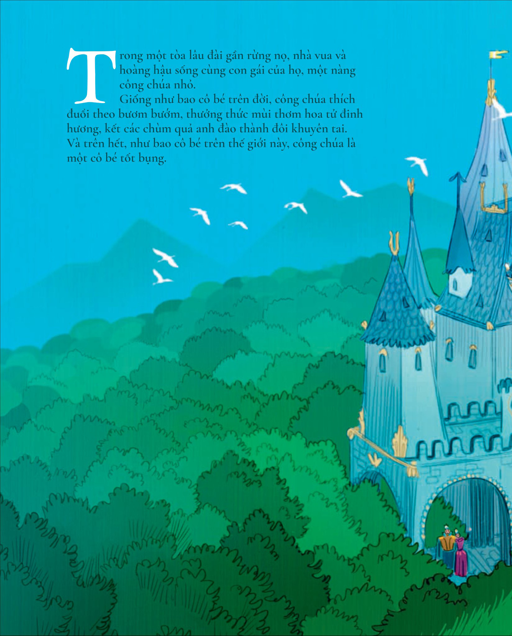 cổ tích chữa lành - nàng công chúa câm lặng