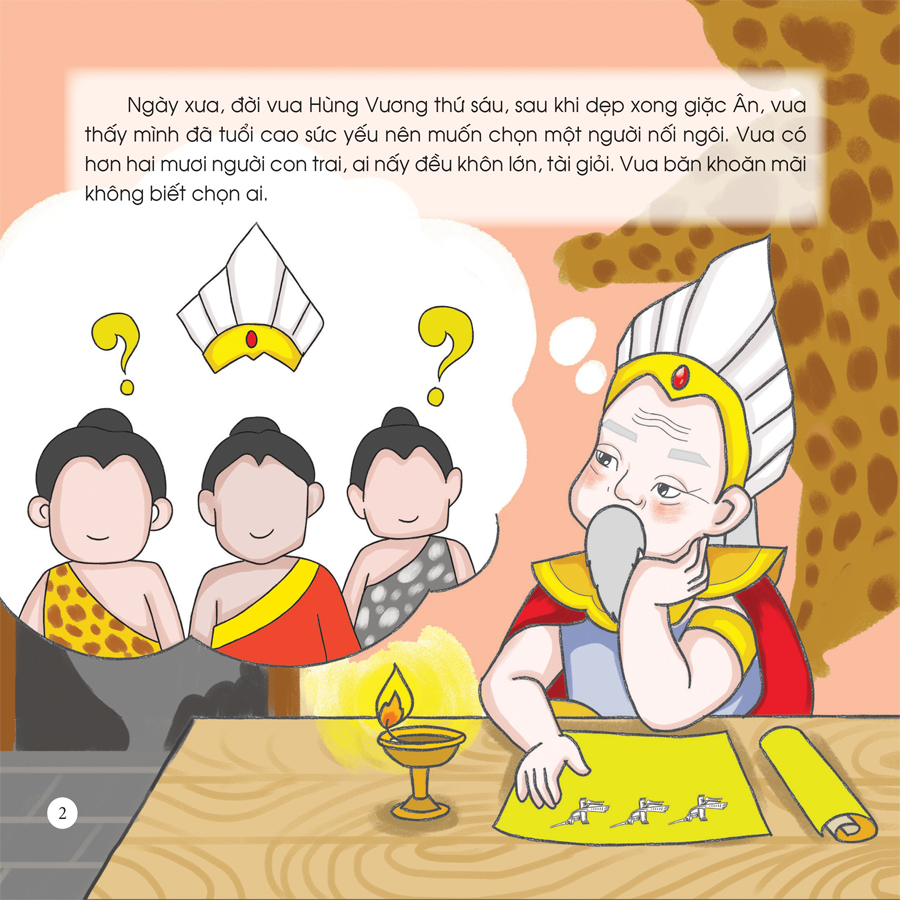 cổ tích muôn màu - bánh chưng bánh giầy